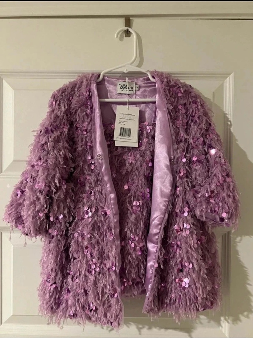 Lavender Sequin Set - Lola and The Boys